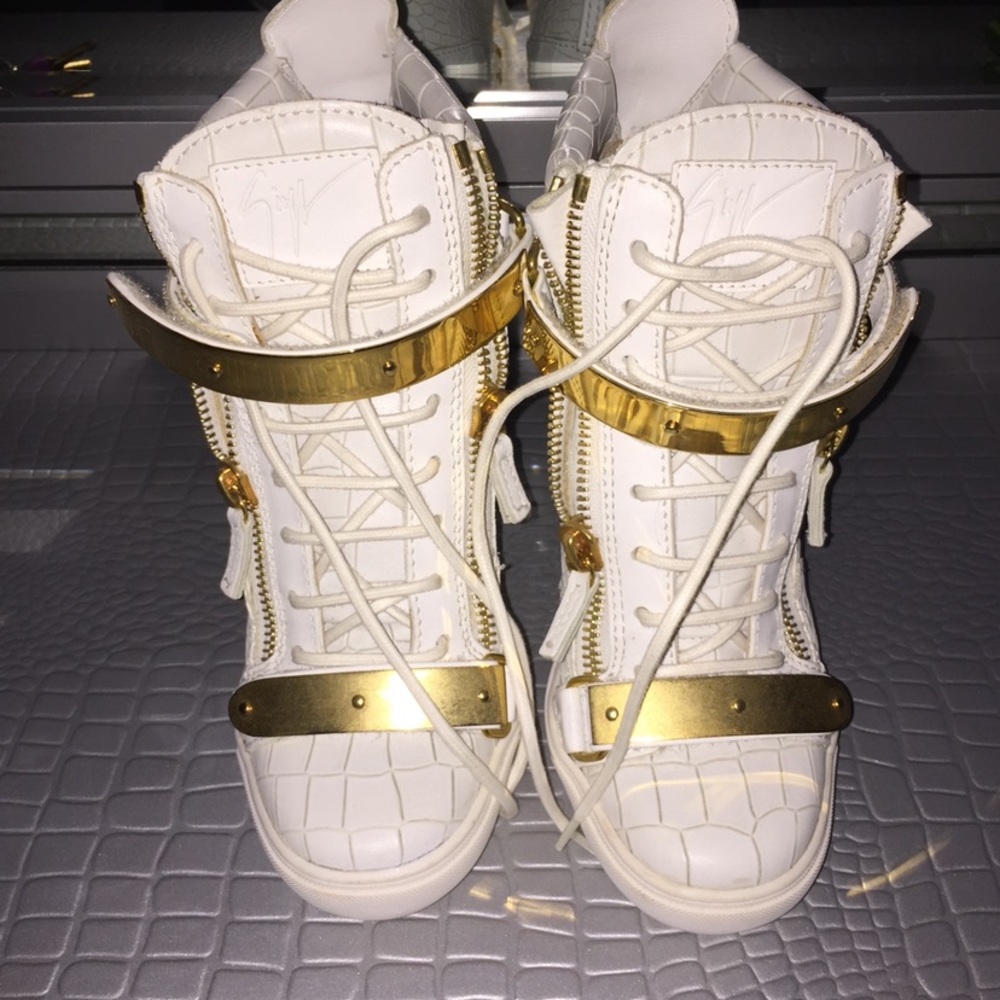 AUTHENTIC*GIUSEPPE ZANOTTI PLATFORM SNEAKERS*